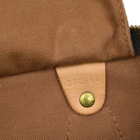 LOUIS VUITTON SPEEDY 30 HAND BAG PURSE MONOGRAM CANVAS - Picture 13 of 13